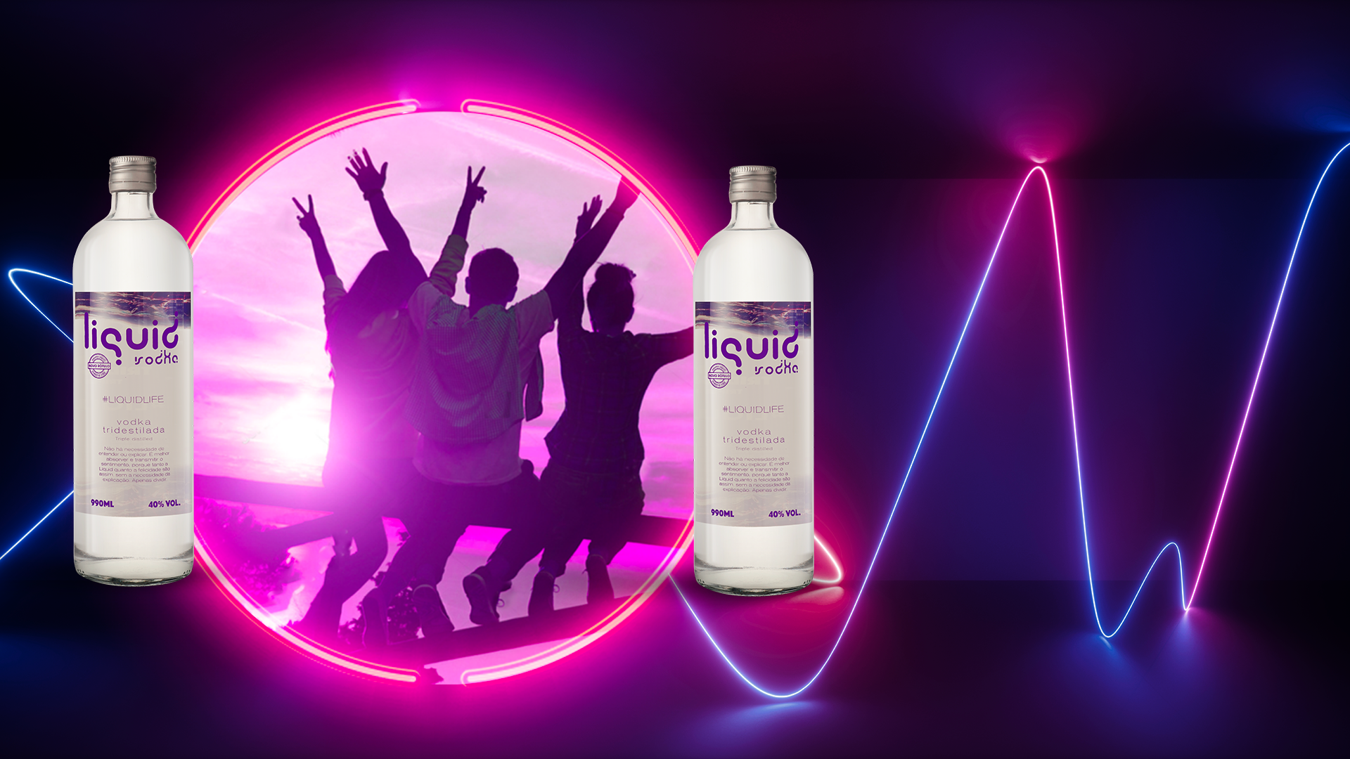 Acompanhe a #LiquidLife nas redes sociais.